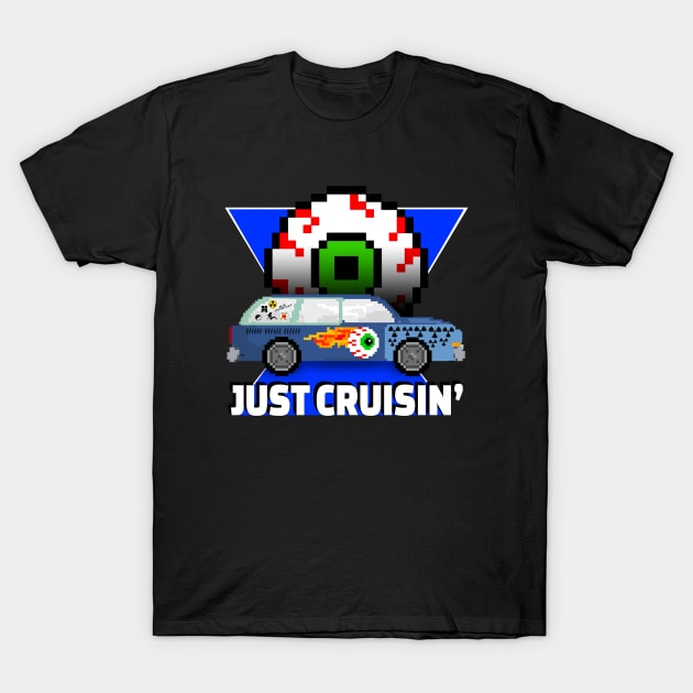 Blue Torpedo Just Cruisin' T-Shirt by mondoman